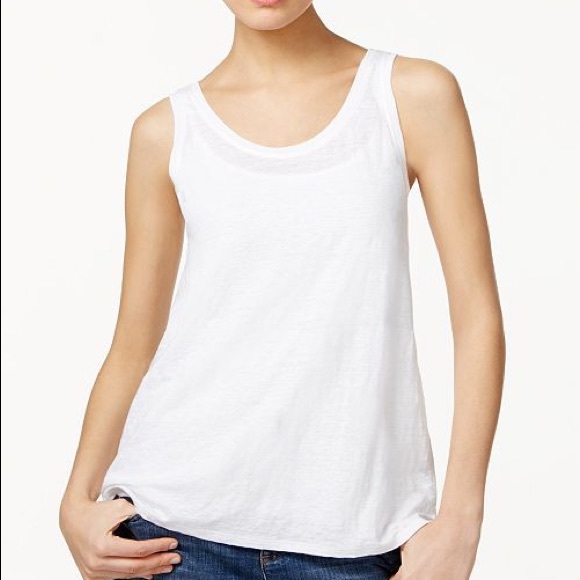Eileen Fisher | Tops | Eileen Fisher White Tank | Poshmark
